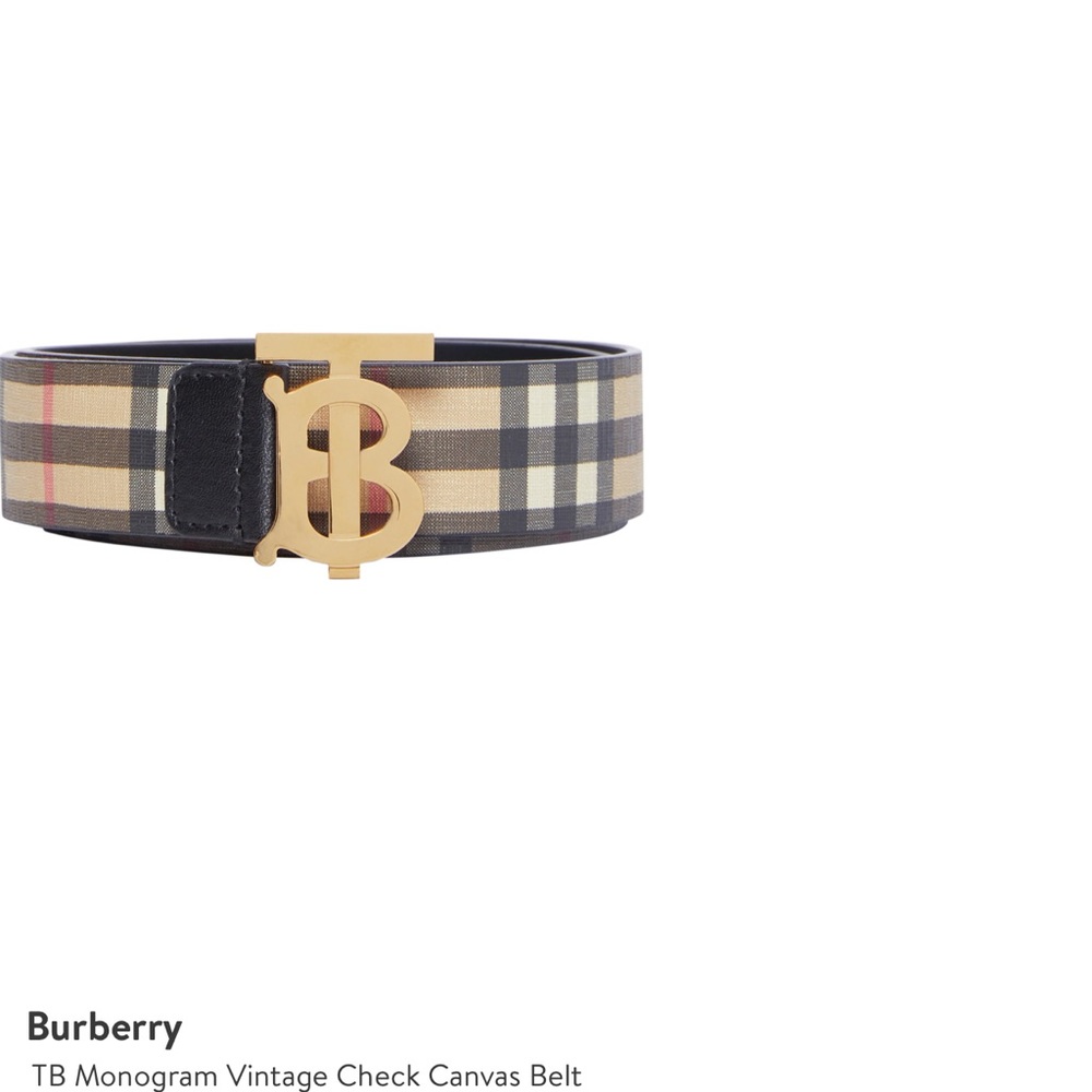 Brand new Burberry belt never worn size medium